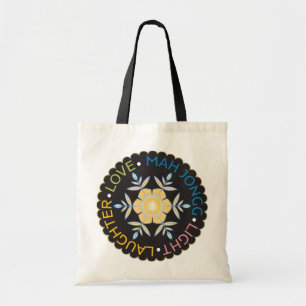 Tote Bag Mah Jongg Snowflakes Fourre-tout