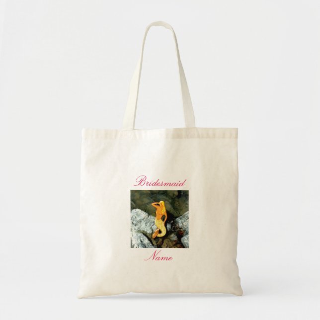 Tote Bag Maid blonde mermaid (Devant)