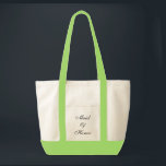 Tote Bag Maid of Honor Fourre-tout<br><div class="desc">Sac fourre-tout en vert naturel/citron vert avec texte ; Maid of Honor. Customisez cet objet ou achetez tel quel.</div>