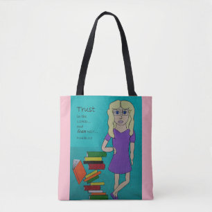 Tote Bag Maigre pas Fourre-tout de blanc de conscience de