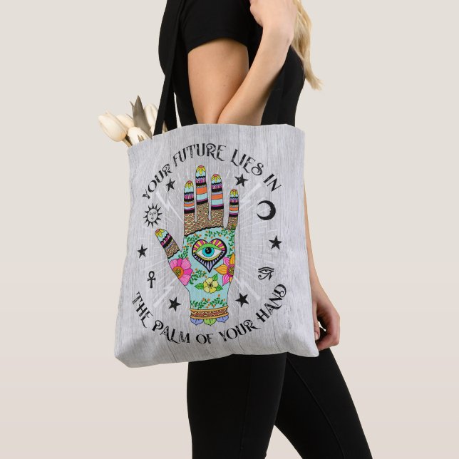 Tote Bag Main de la fortune (De près)
