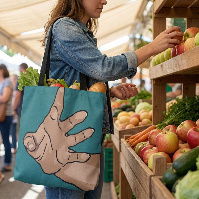 Tote Bag Main tendue de perspective (Créateur téléchargé)