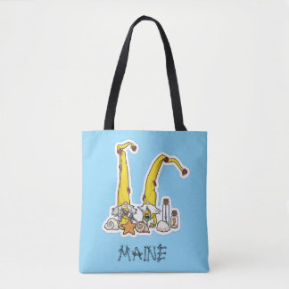 Tote Bag Maine Gnomes Bienvenue à la maison
