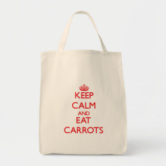 Tote Bag Maintenez calme et mangez les carottes