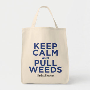 Tote Bag Maintenez calme et tirez les mauvaises herbes