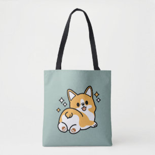 Tote Bag Mais d'abord, Nappons - mignon Caricature à bouton