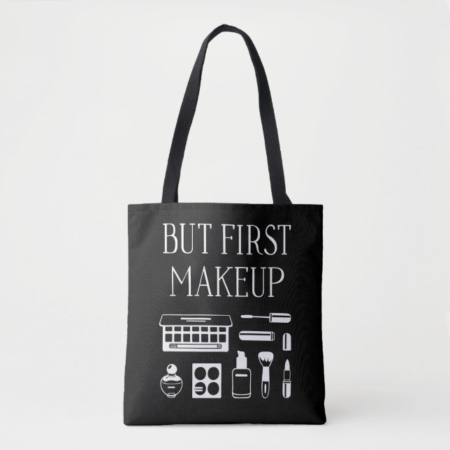 Tote Bag Mais premier maquillage (Devant)