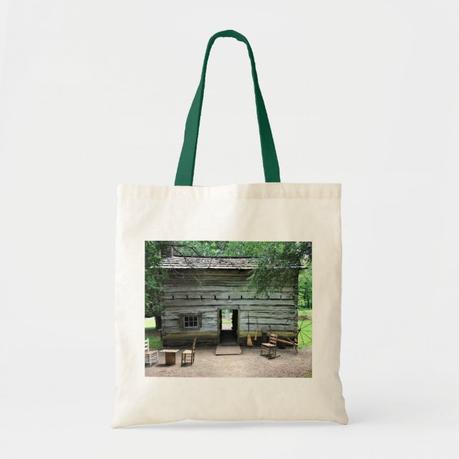 Tote Bag Maison Appalachian à Mabry Mill, Virginie (Devant)