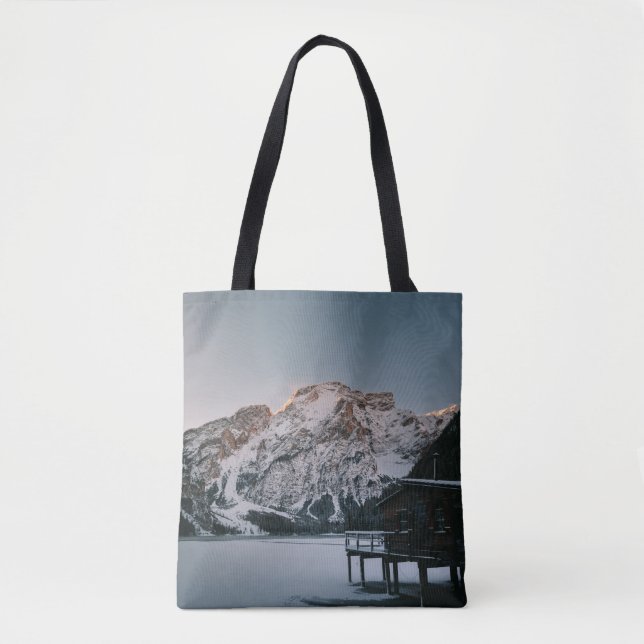 TOTE BAG MAISON DE BRUTE MONTAGNE D'OURS (Devant)