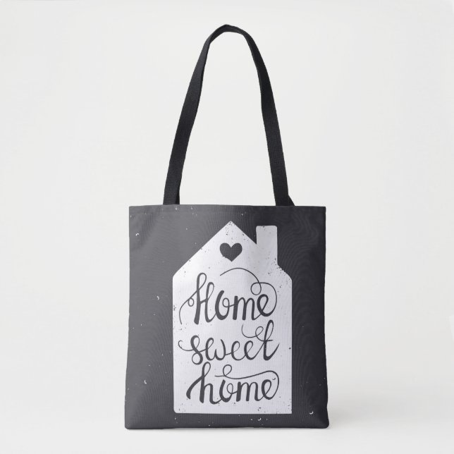 Tote Bag Maison douce à la maison (Devant)