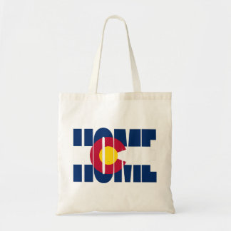 Tote Bag Maison du Colorado - Drapeau de l'État