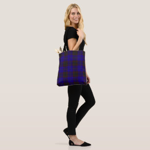 Tote Bag Maison (Hume) Clan Scottish Tartan Plaid