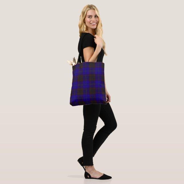 Tote Bag Maison (Hume) Clan Scottish Tartan Plaid (Sur le modèle)
