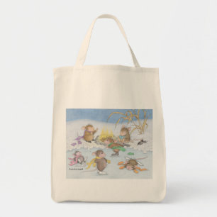 Tote Bag Maison-Souris Designs® - épicerie Fourre-tout