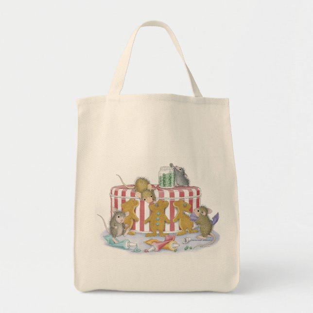 Tote Bag Maison-Souris Designs® - épicerie Fourre-tout (Devant)