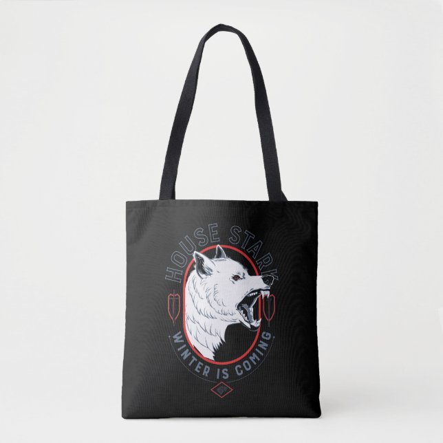 Tote Bag Maison Stark - L'hiver approche (Devant)