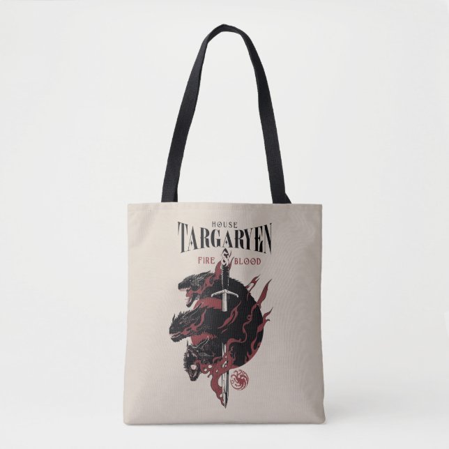Tote Bag Maison Targaryen - Feu et Sang (Devant)