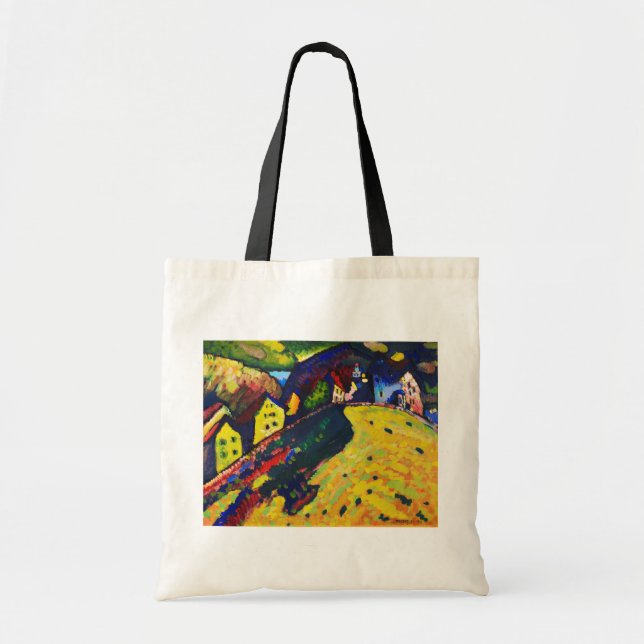 Tote Bag Maisons à Murnau, Wassily Kandinsky (Devant)