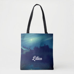 Tote Bag Maisons au clair de lune par Andreas :