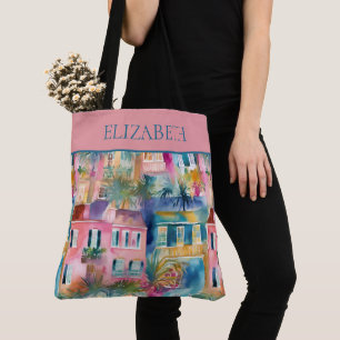 Tote Bag Maisons de Charleston Prépa Personnalisées