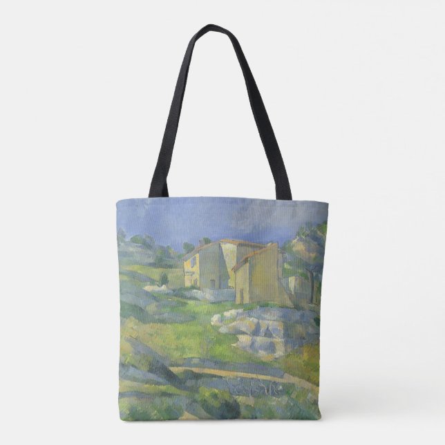 Tote Bag Maisons en Provence de Paul Cézanne, Art ancien (Dos)