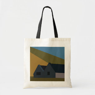 Tote Bag Maisons Montagnes Nature