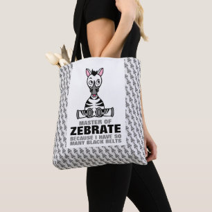 Tote Bag Maître de Zebrate, Zebra