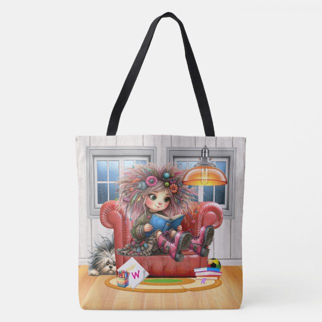 Tote Bag Maître / N'Importe Qui Fourre-tout - Voir Retour (Devant)
