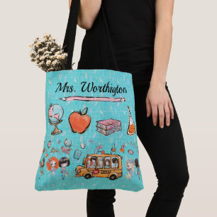 Tote Bag Maître partout Imprimer Fourre-tout Voir retour