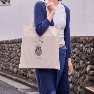 Tote Bag Maître Reiki Main Hamsa Mauvais Œil Thérapeute Yog