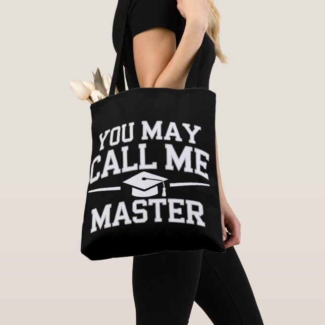 Tote Bag Maîtrise drôle MBA Éducation Diplôme (De près)