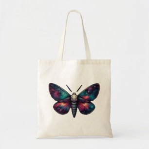 Tote Bag Majestic Céleste Moth - Space Mystic