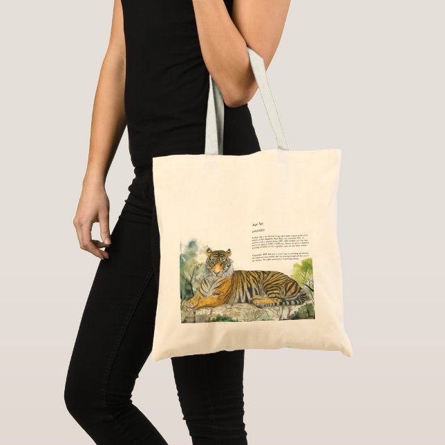 Tote Bag Majestic Royal Bengal Tiger (Devant (produit))