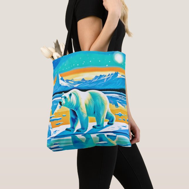 Tote Bag Majorité polaire : Paysage arctique (De près)