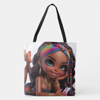 Tote Bag Make It Happen CHIBI DOLL 