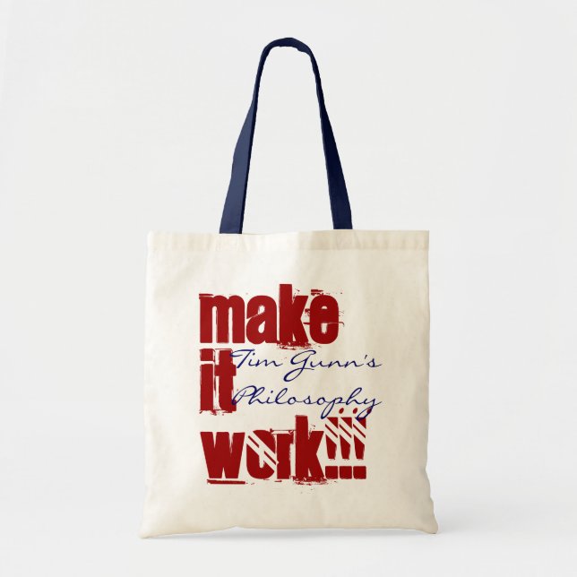 TOTE BAG MAKE IT WORK ! ! ! (Devant)