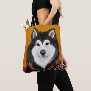 Tote Bag Malamute d'Alaska