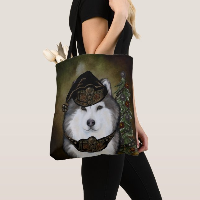 Tote Bag Malamute d'Alaska (De près)