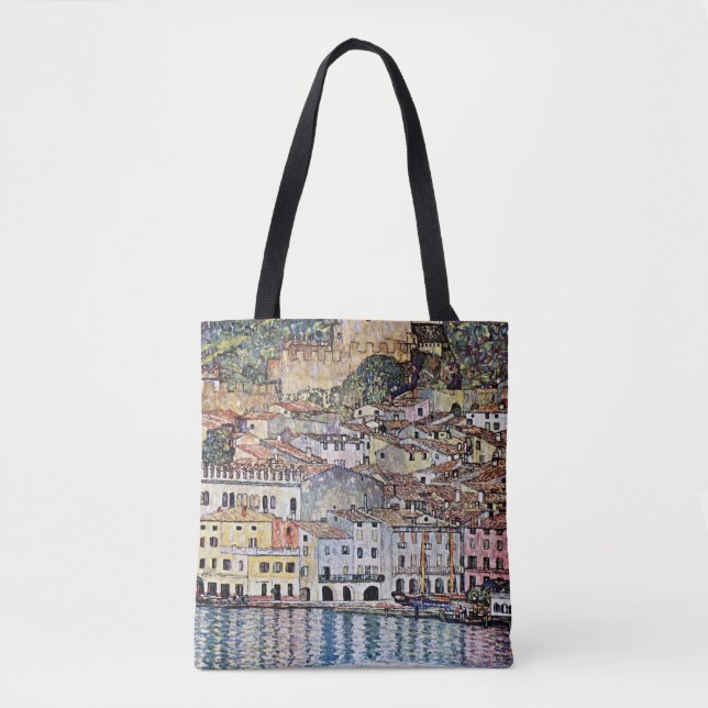 Tote Bag Malcesine au lac de Garde, Gustav Klimt (Devant)