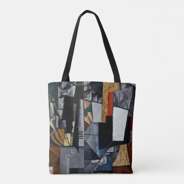Tote Bag Malevich - Bureau et salle (Dos)