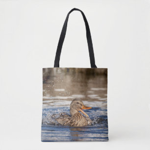 Tote Bag Mallard Duck à Downing Park