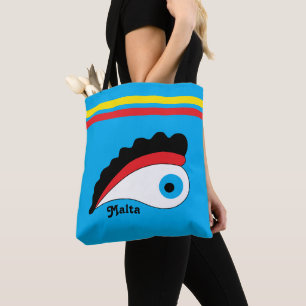 Tote Bag Malte Oeil coloré