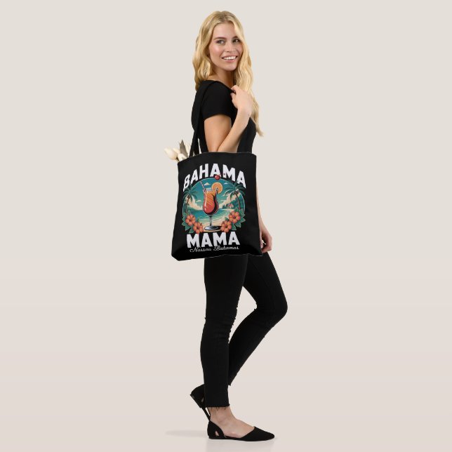 Tote Bag Mama Bahamas Nassau (Sur le modèle)