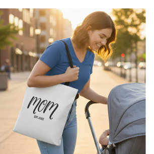 Tote Bag Maman a créé un nouveau cadeau pour maman