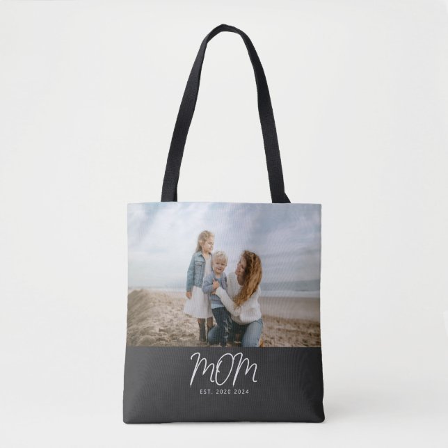 Tote Bag Maman a établi la photo de script (Devant)