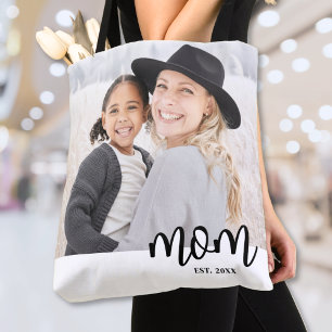 Tote Bag Maman a établi le cadeau photo