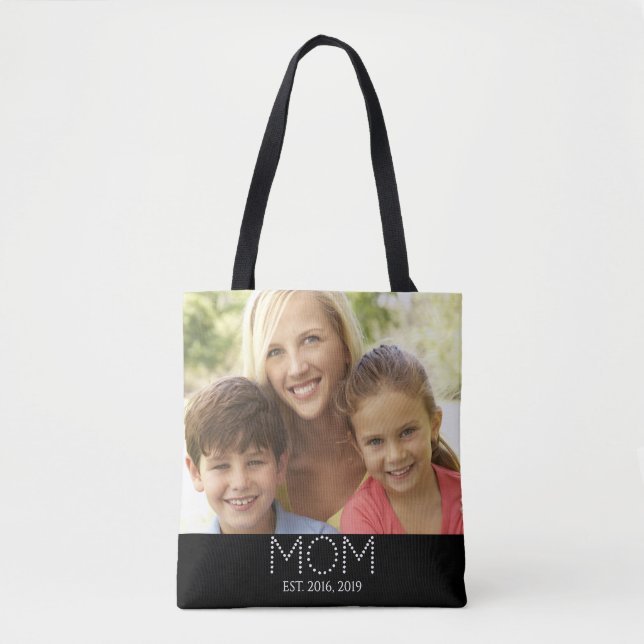 Tote Bag Maman a établi  Photo (Devant)