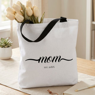 Tote Bag Maman a établi un scénario personnalisé année mère