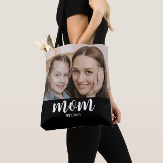 Tote Bag Maman a établi un script photo noir