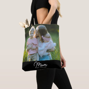 Tote Bag Maman a établi un script photo noir